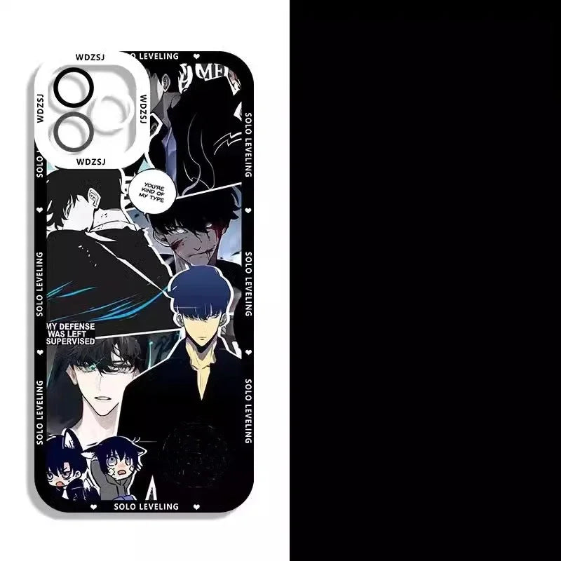 Coque Iphone Solo Leveling Manhwa