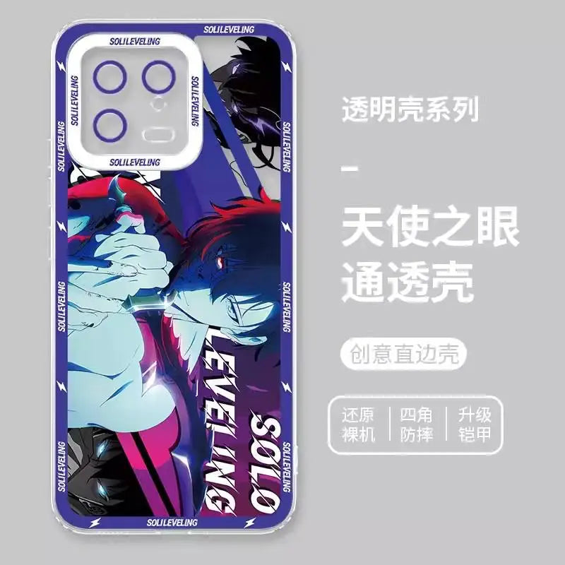 Coque Iphone Solo Leveling - Effets néon