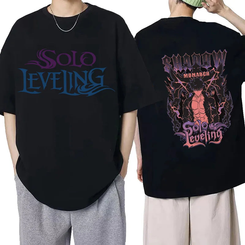 T-shirt Solo Leveling Imprimé
