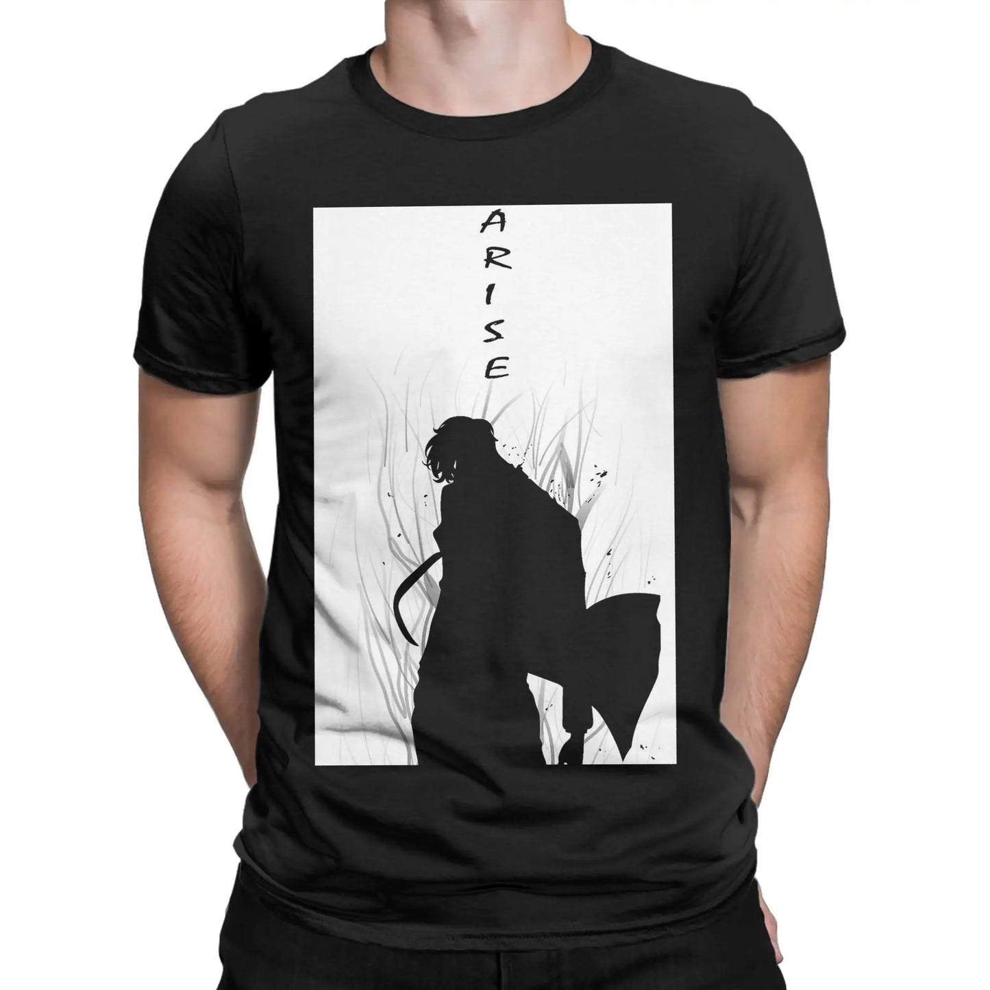 T-Shirt Solo Leveling - Silhouette Jinwoo