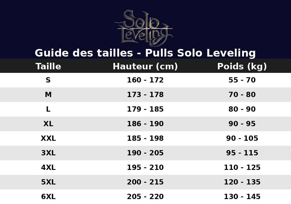 Pull Solo Leveling Sung Jin Woo