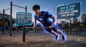 Tenue de sport Solo Leveling : s'entraîner comme Sung Jin-Woo