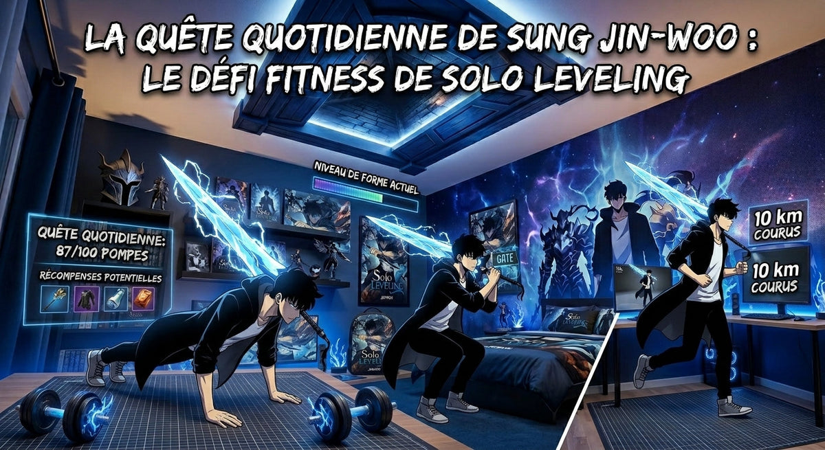 La quête quotidienne de Sung Jin-Woo : le défi fitness de Solo Leveling