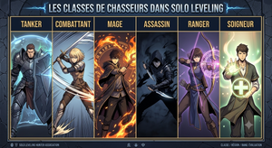Les classes de chasseurs dans Solo Leveling