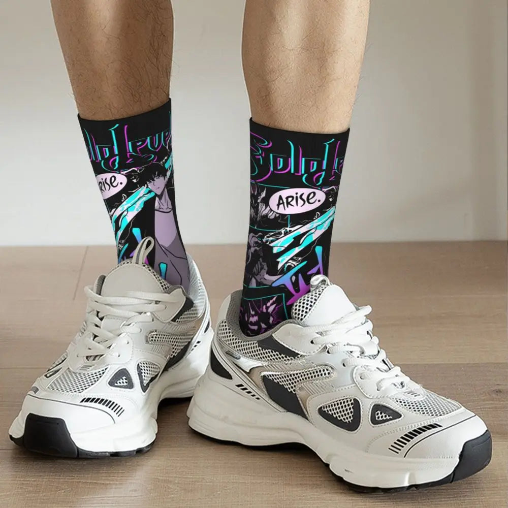 Affirmez votre style avec des chaussettes Solo Leveling