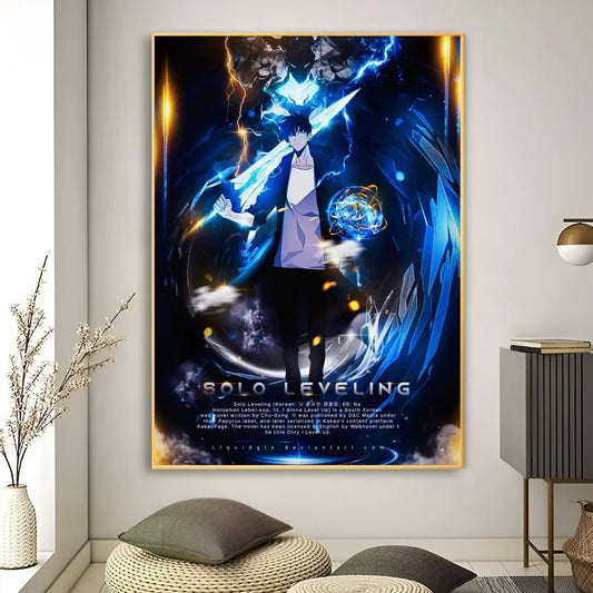 poster solo leveling 
