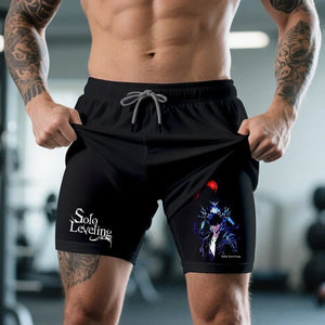 Shorts de Sport Solo Leveling : le guide complet du short 2-en-1