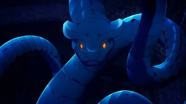 Kasaka : le serpent géant et le Croc venimeux dans Solo Leveling