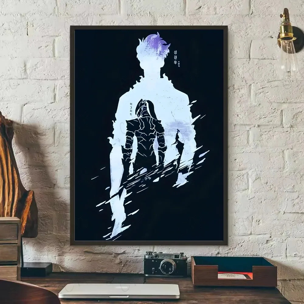 Poster Solo Leveling Silhouette