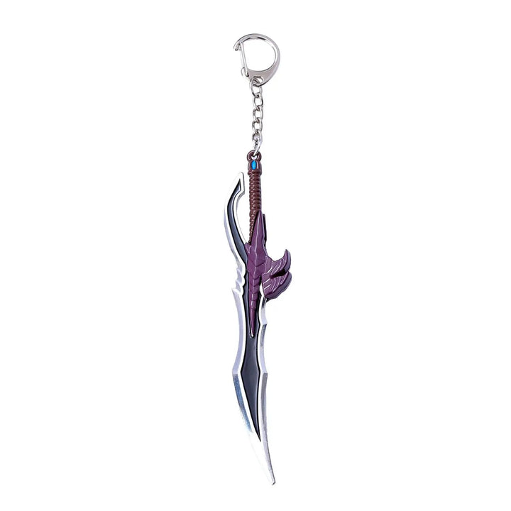 Porte-clés Solo Leveling Dague Mauve
