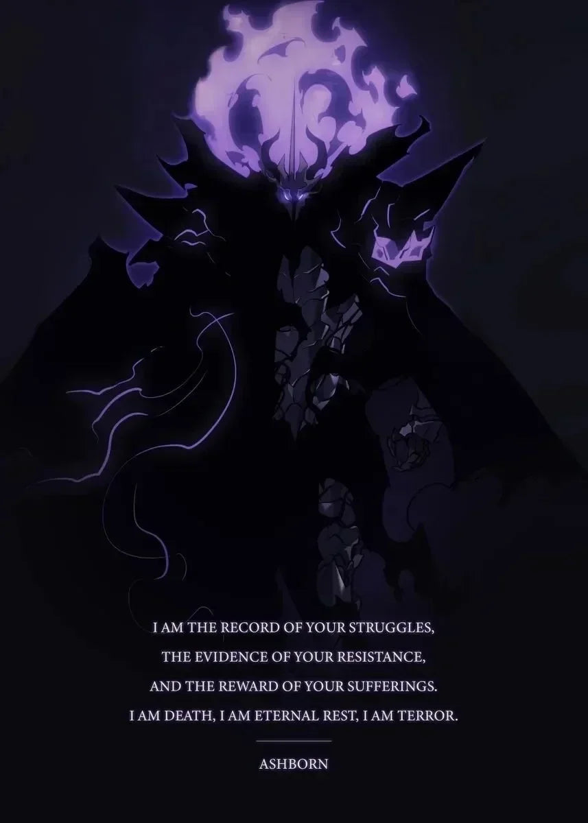 Poster Solo Leveling Iron