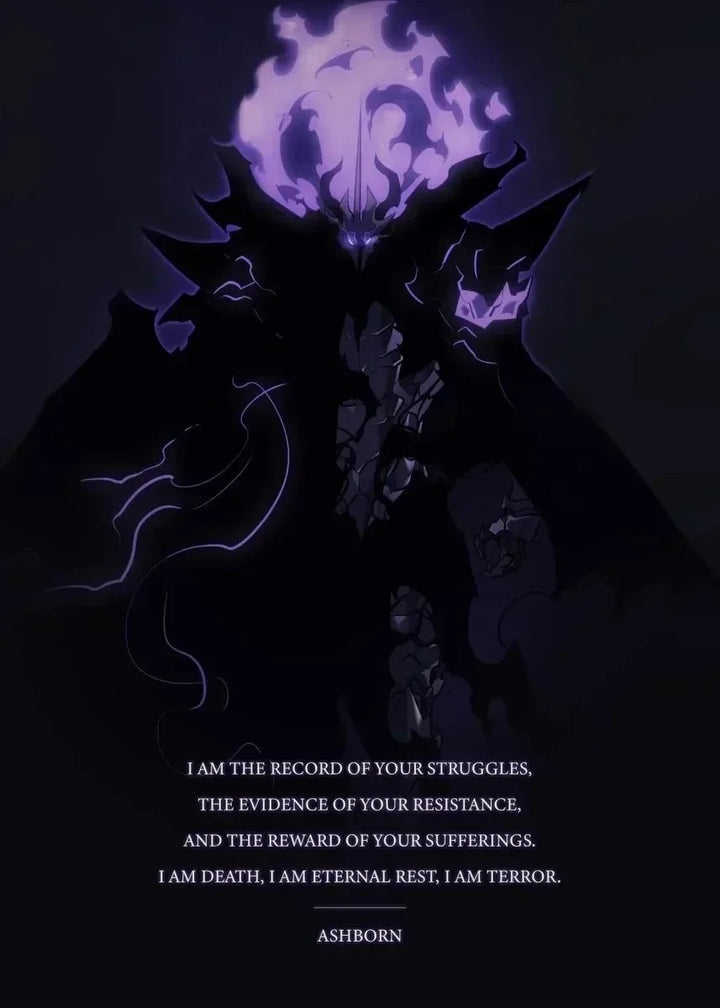 Poster Solo Leveling Iron