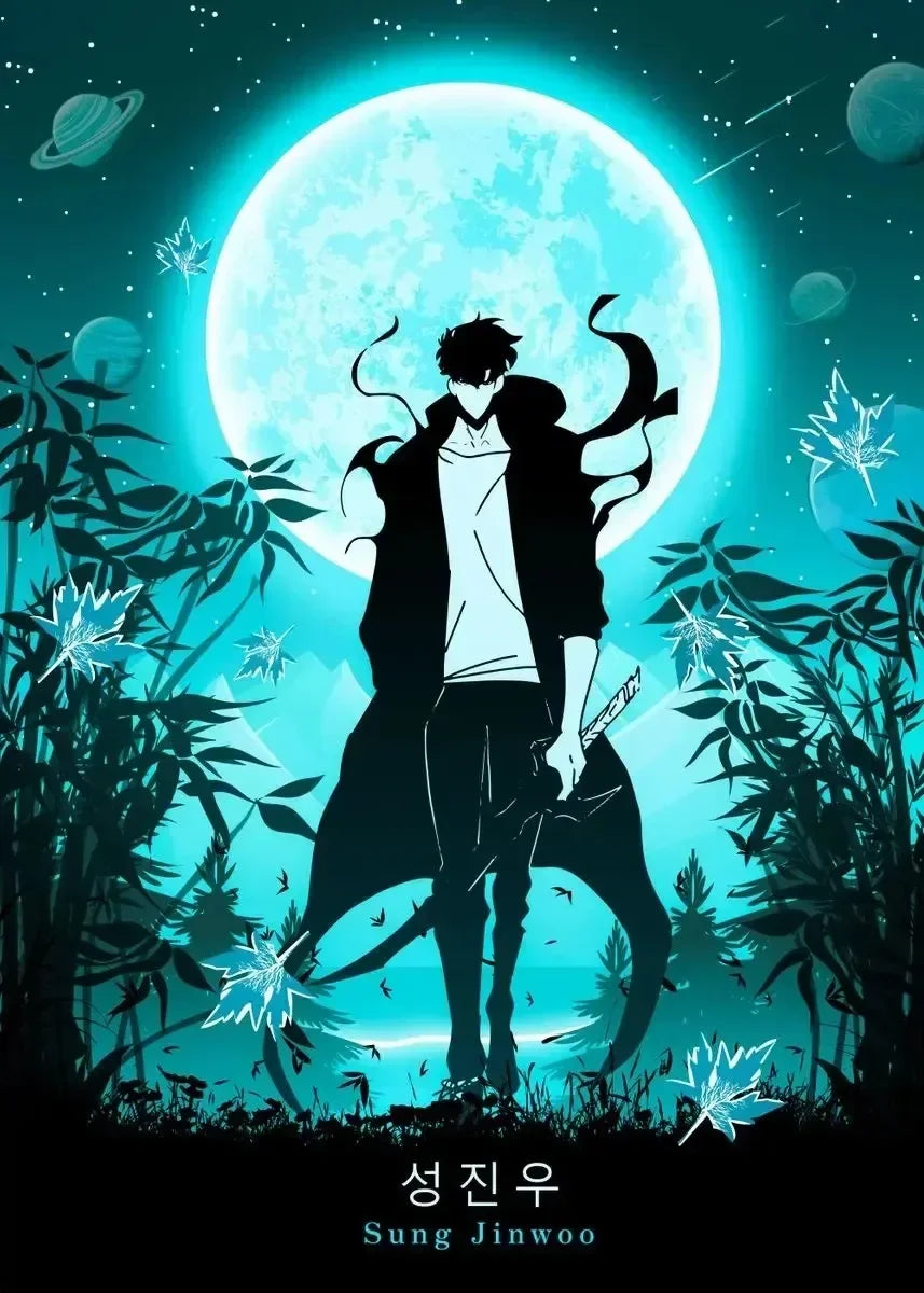 Poster Solo Leveling Pleine Lune