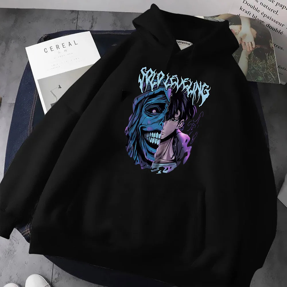 T-shirt Solo Leveling Sung Jin-Woo Et La Statue