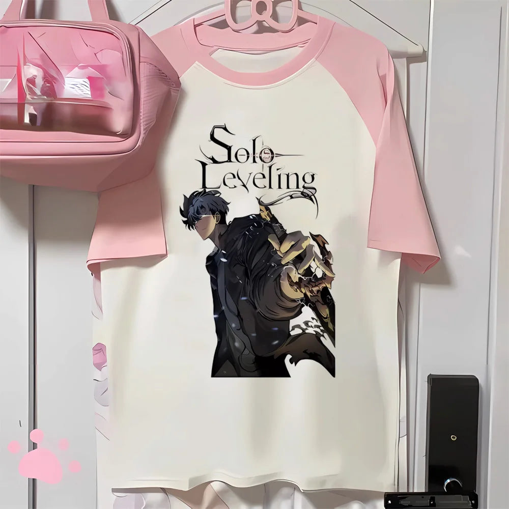 T-shirt Solo Leveling Rose