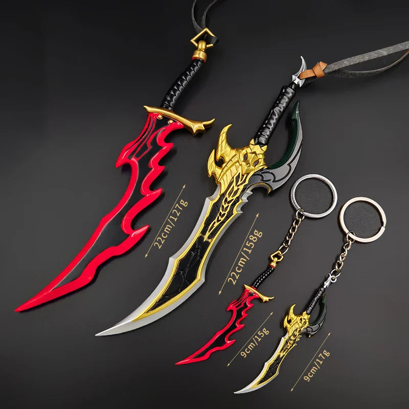 Réplique dague or 24 cm (coffret)