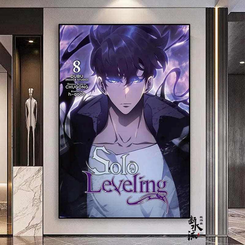 Poster Solo Leveling Tome 8