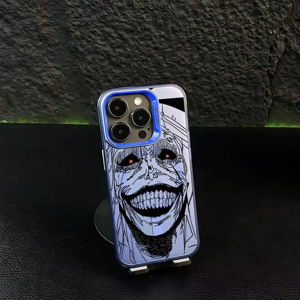 Coque iPhone Solo Leveling Bleu Clair