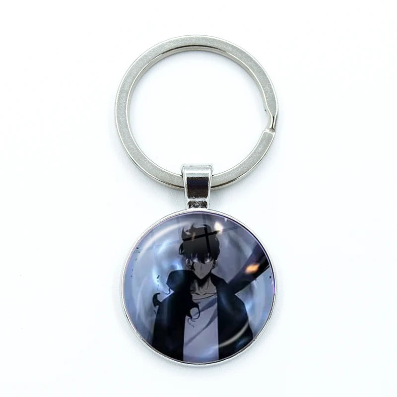 Porte-clés Solo Leveling Rond