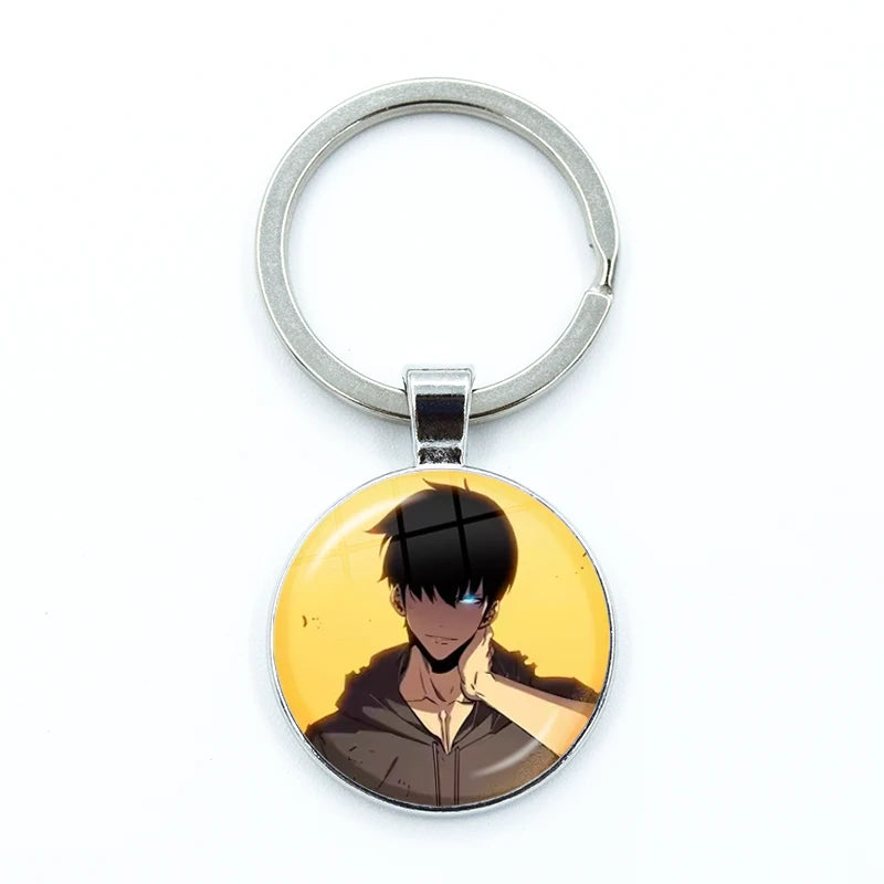 Porte-clés Solo Leveling Rond