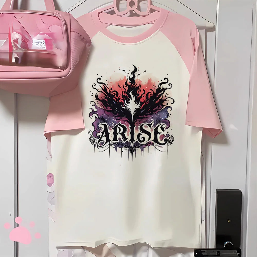T-shirt Solo Leveling Rose