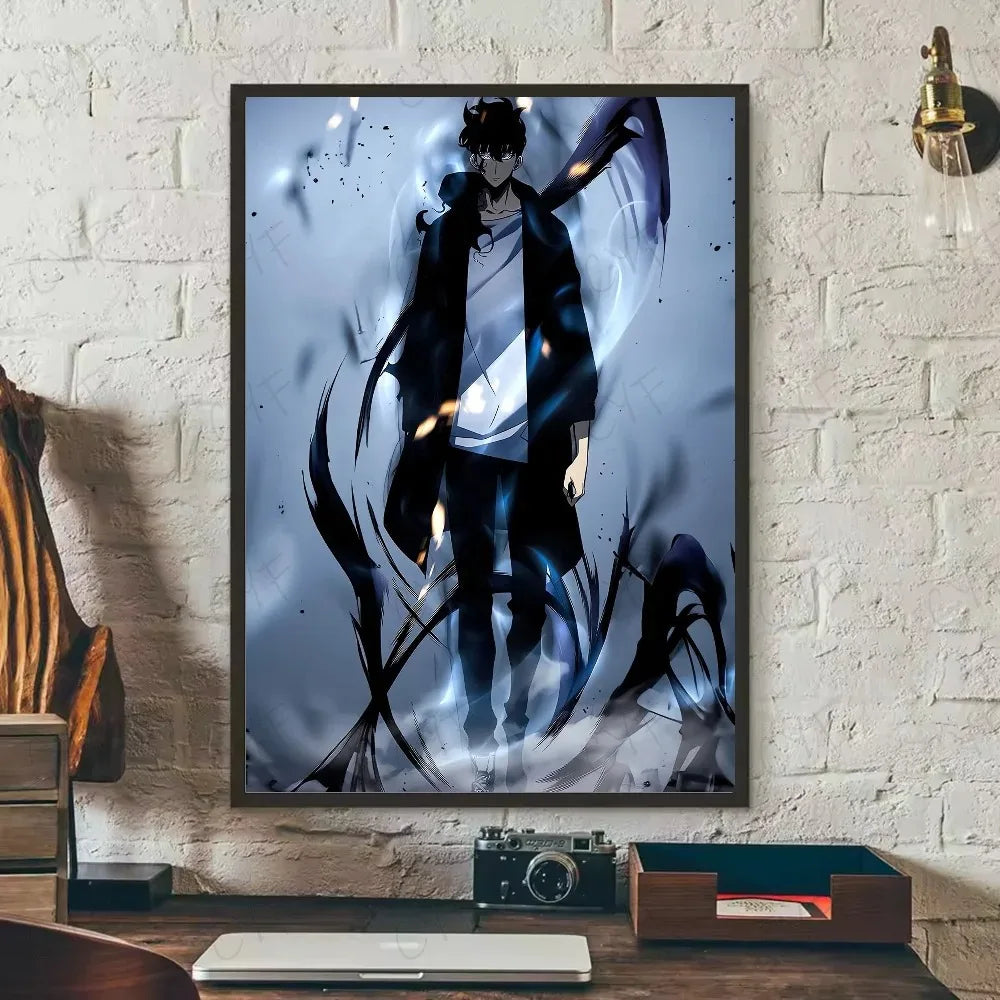 Poster Solo Leveling Monarque Des Ombres