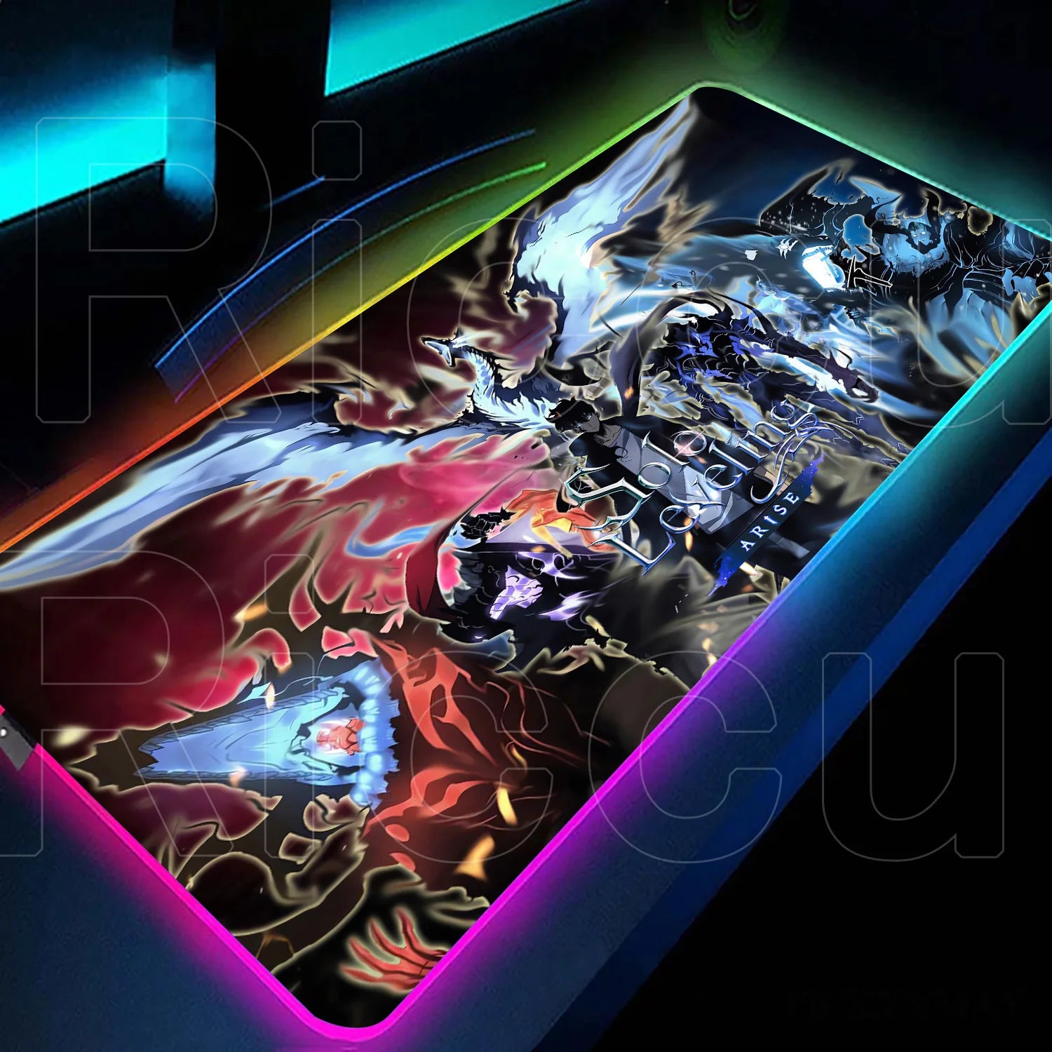 Tapis de Souris Solo Leveling RGB