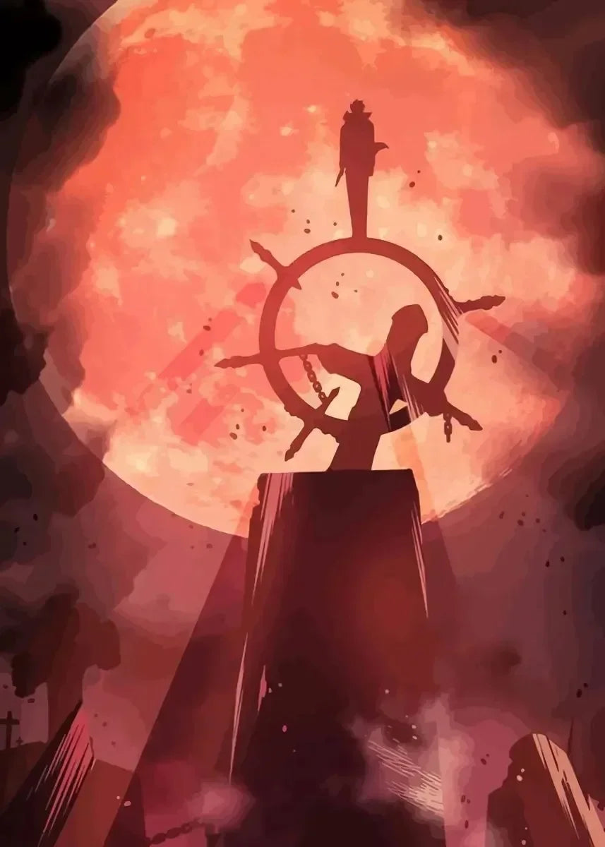 Poster Solo Leveling Lune de Sang