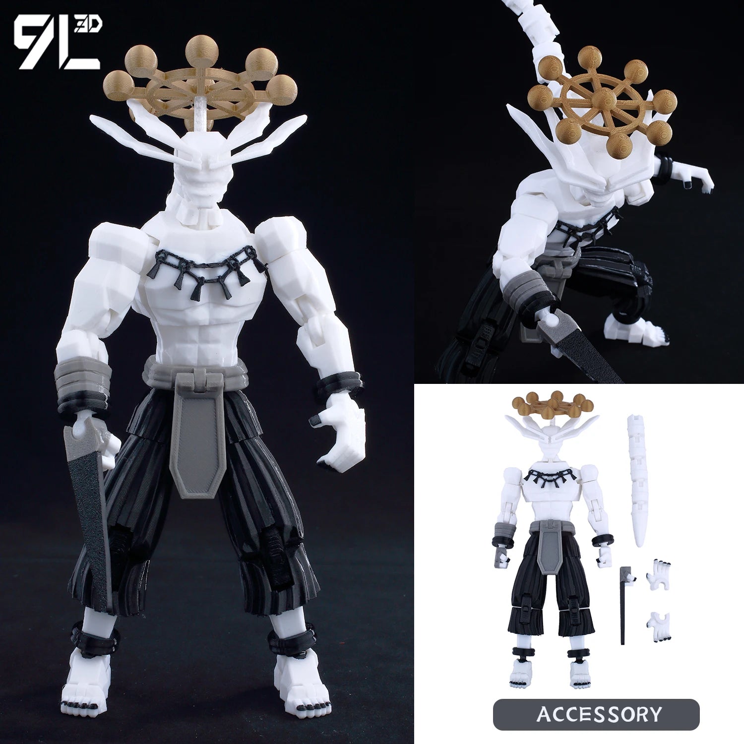 Figurine Solo Leveling Sung Jin-Woo 3D