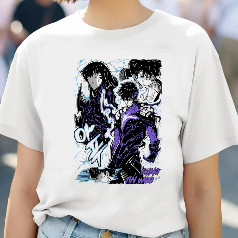 T-shirt Solo Leveling Sung Jin-Woo Transformation