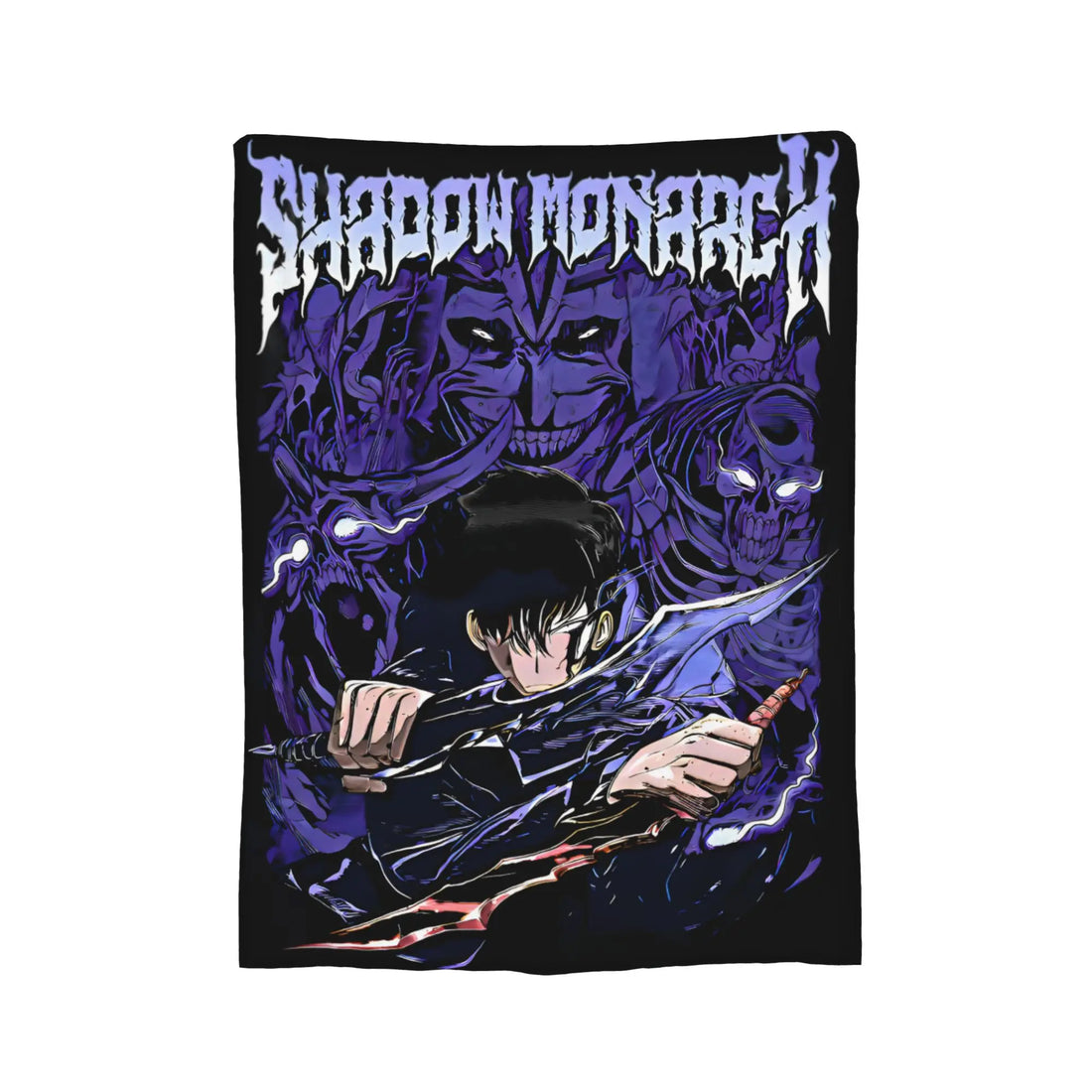 Plaid Solo Leveling Shadow Monarch