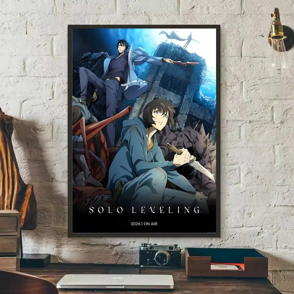 Poster Solo Leveling Sung Jin-Woo Jeune