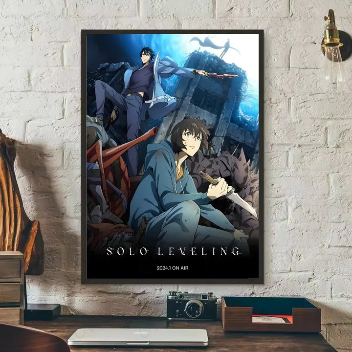 Poster Solo Leveling Sung Jin-Woo Jeune