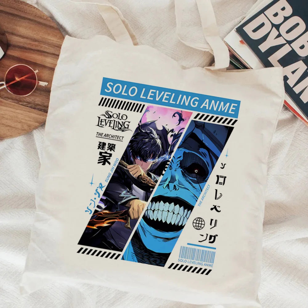 Tote Bag Solo Leveling Animé