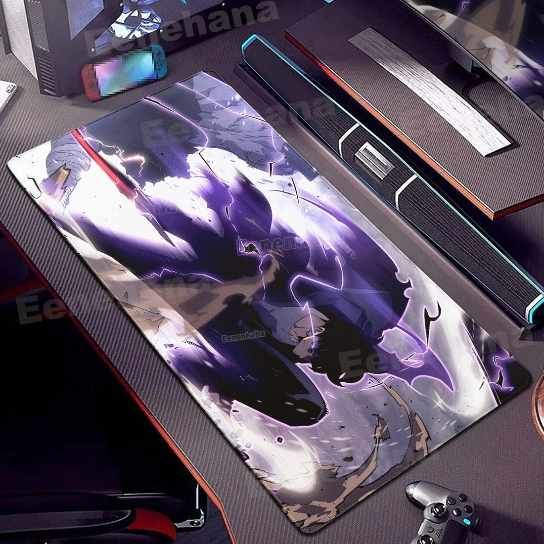 Tapis de Souris Solo Leveling Sung Jin-Woo Attaque