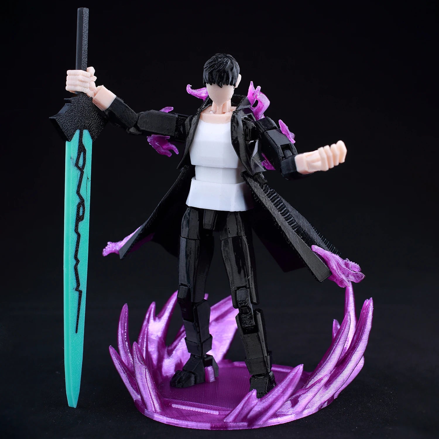 Figurine Solo Leveling Sung Jin-Woo 3D