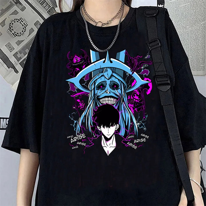 T-shirt Femme Solo Leveling Manga