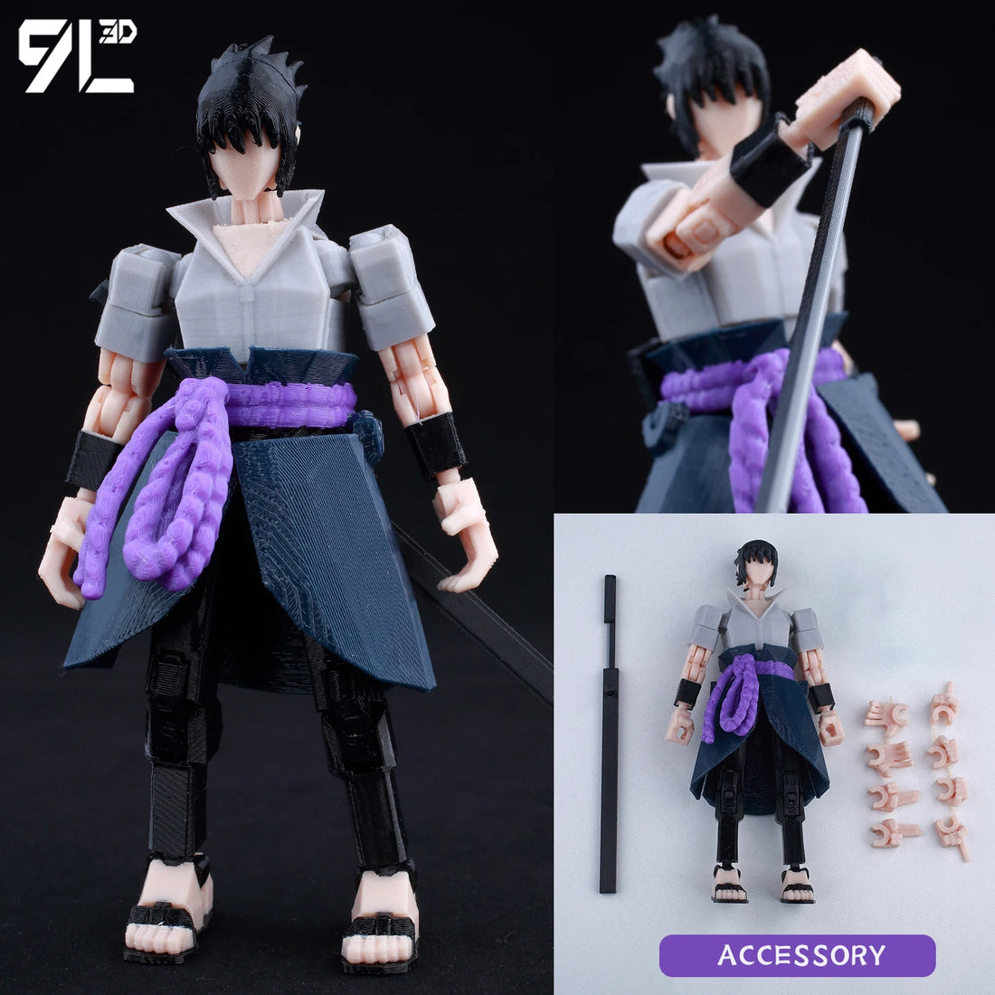 Figurine Solo Leveling Sung Jin-Woo 3D