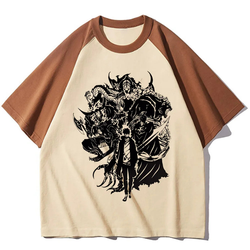 T-shirt Femme Solo Leveling Vintage