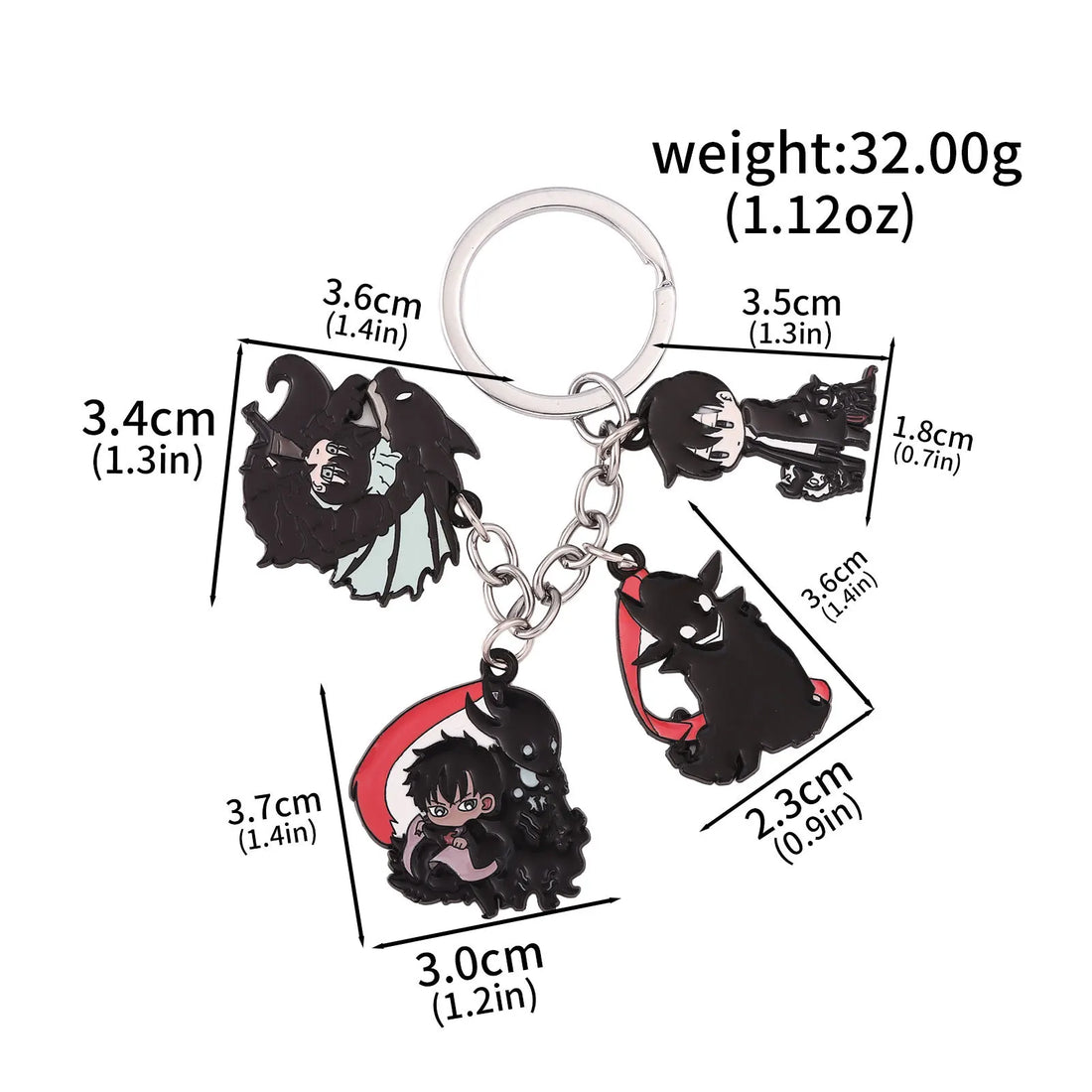 Porte-clés Solo Leveling Kawaii