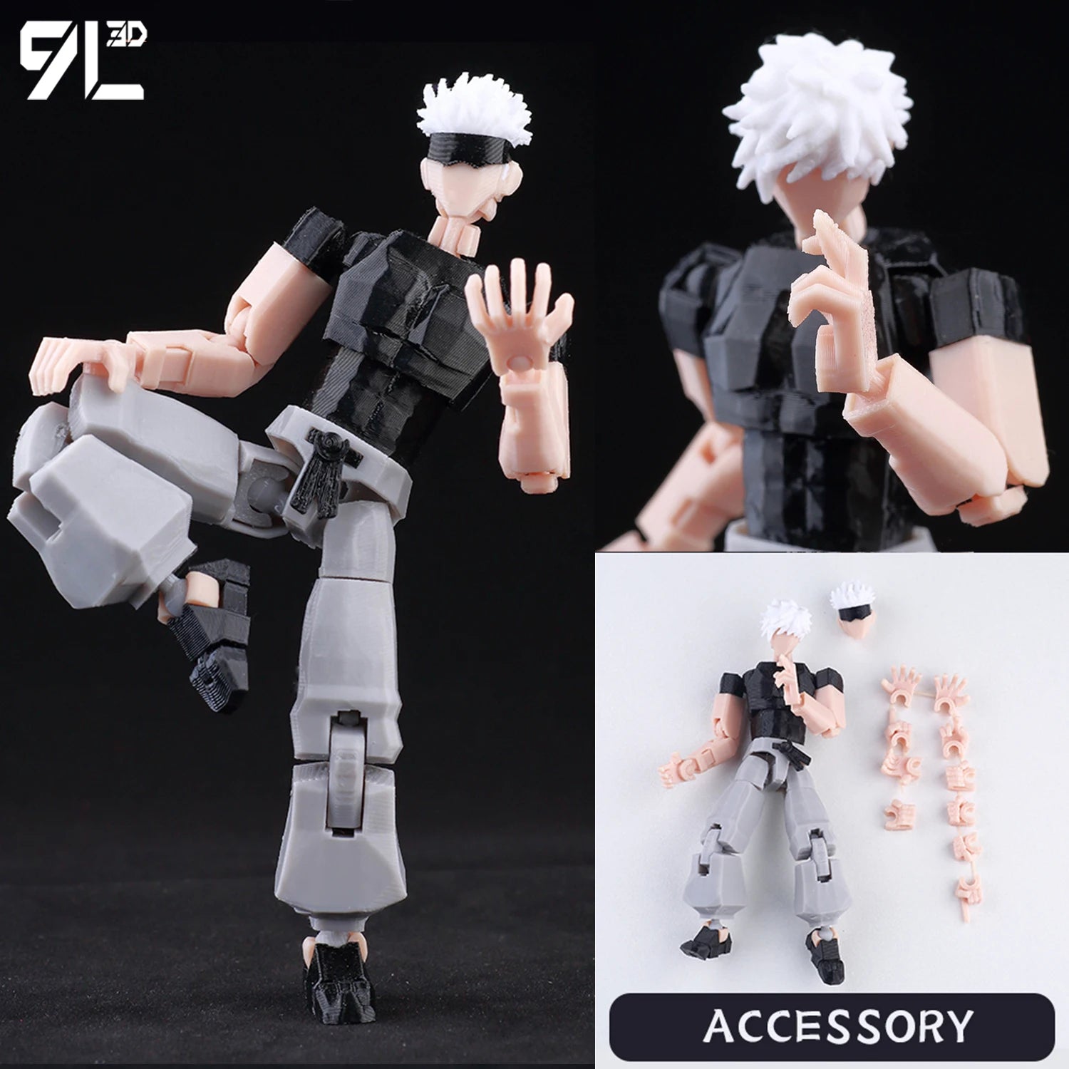 Figurine Solo Leveling Sung Jin-Woo 3D