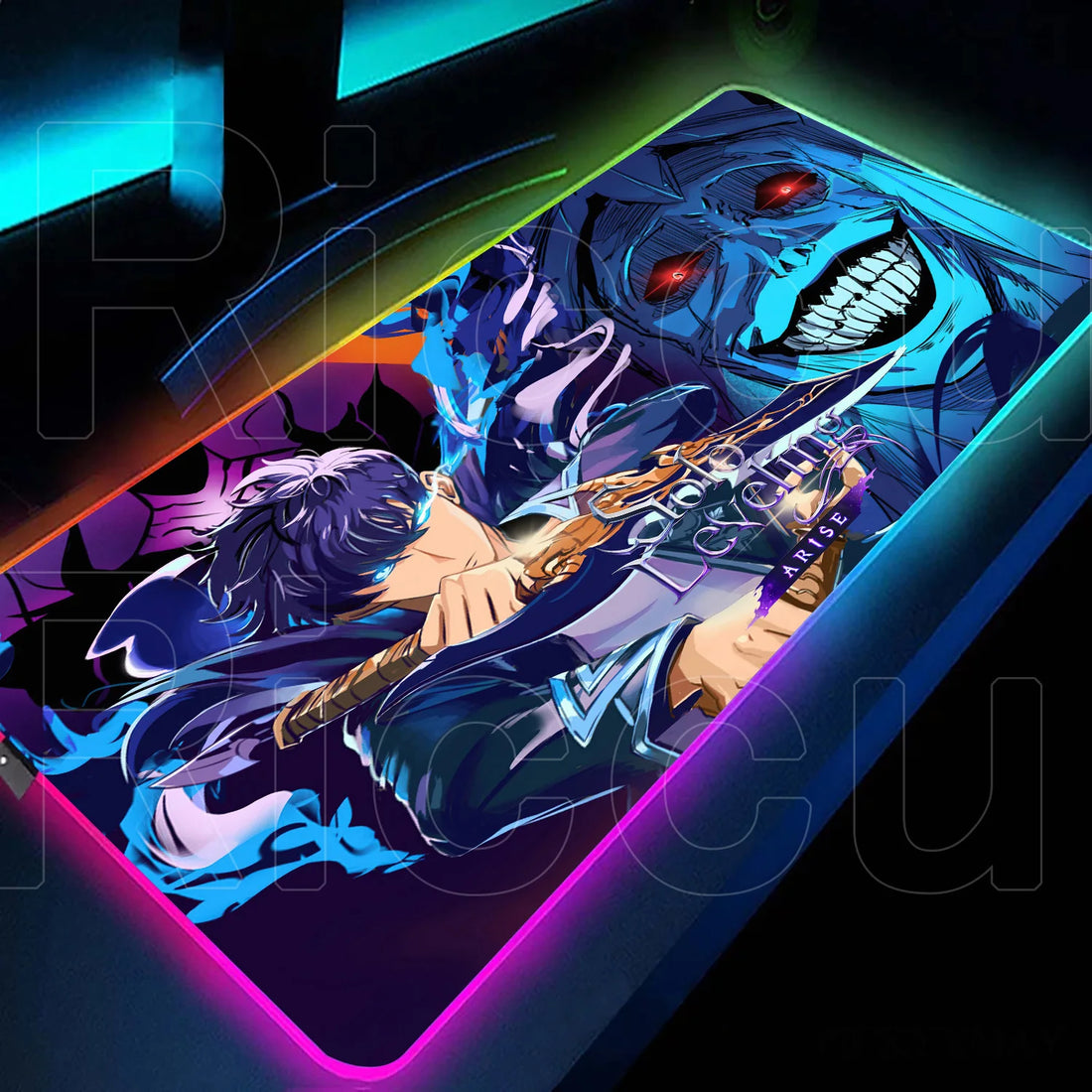 Tapis de Souris Solo Leveling RGB