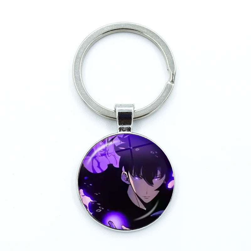 Porte-clés Solo Leveling Rond