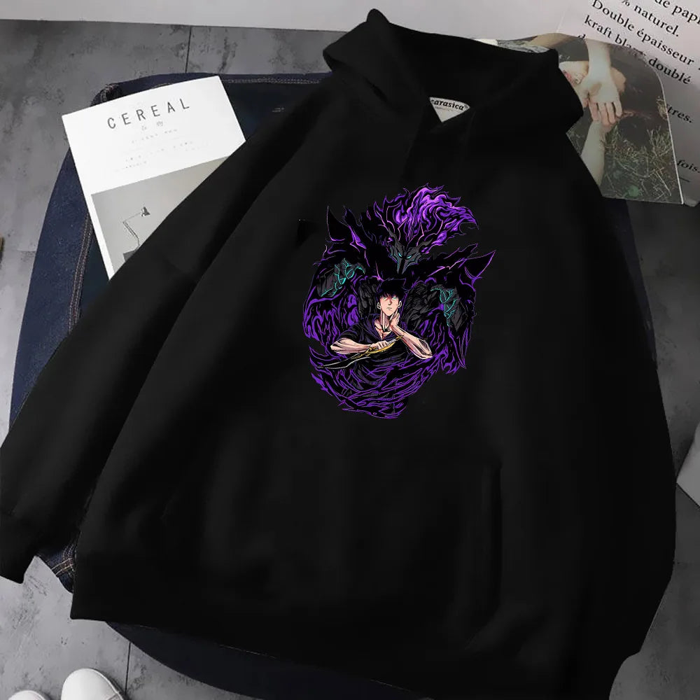 T-shirt Solo Leveling Ashborne Noir