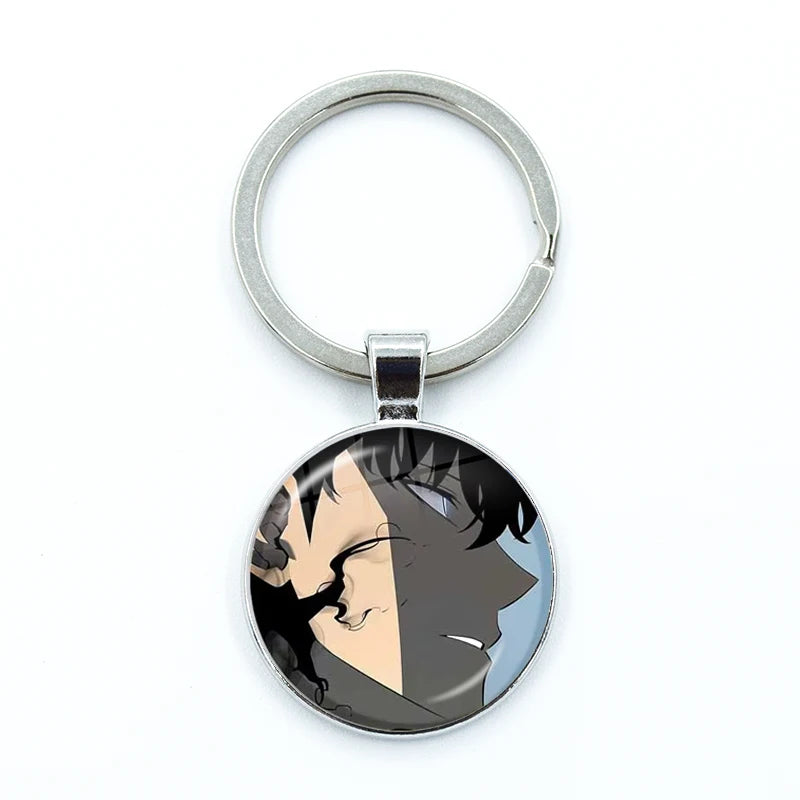 Porte-clés Solo Leveling Rond