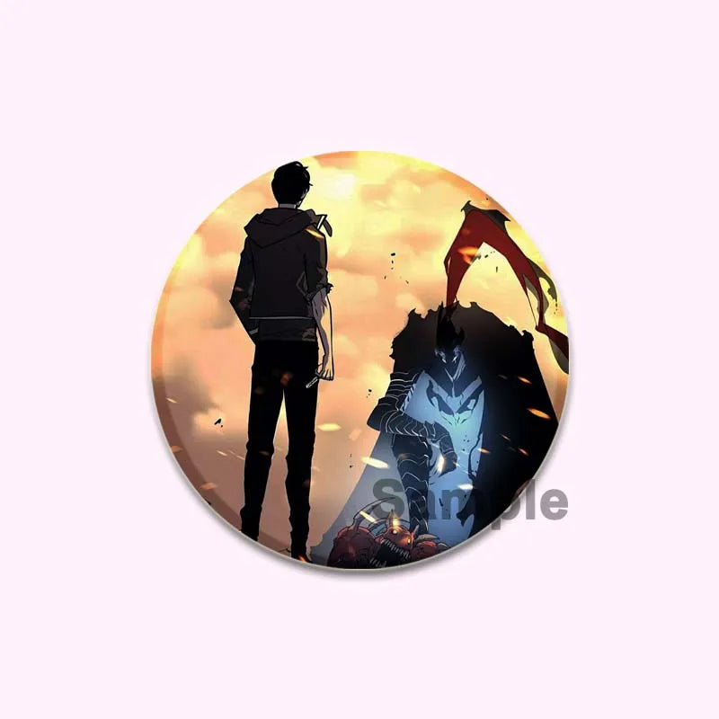 Broche Solo Leveling Sung Jin-Woo Roi