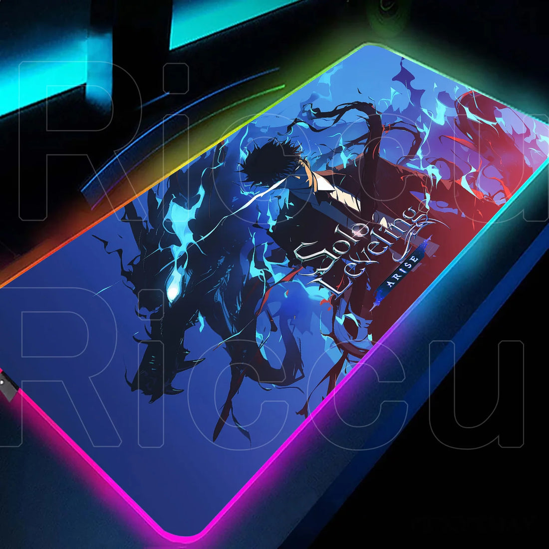 Tapis de Souris Solo Leveling RGB