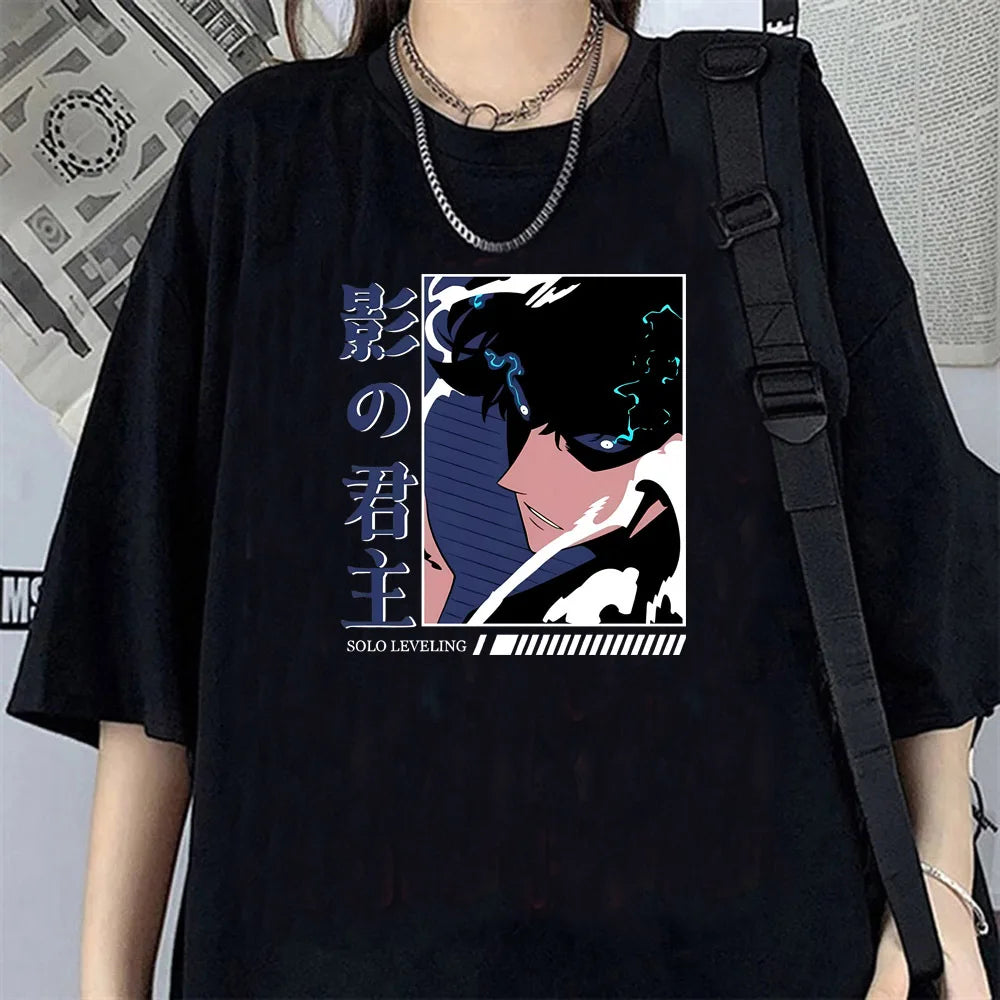 T-shirt Femme Solo Leveling Manhwa