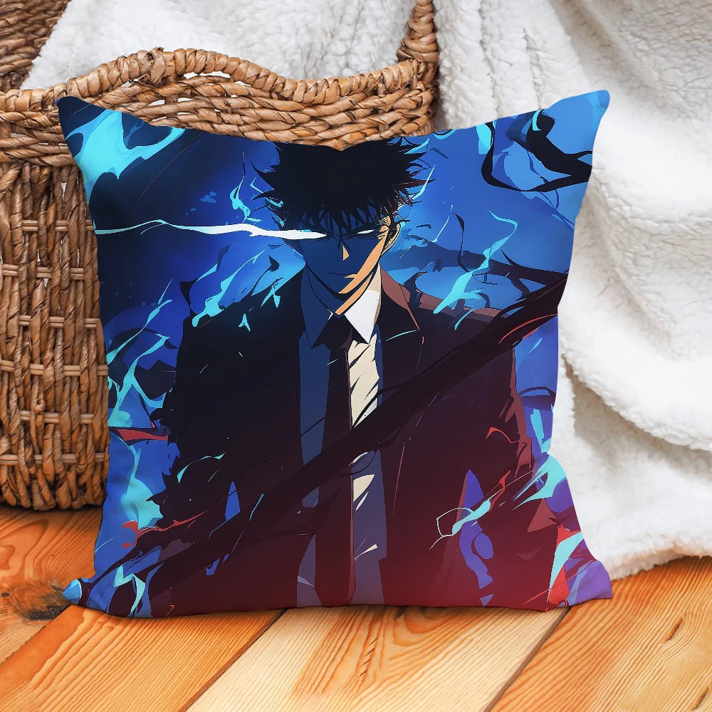 Housse De Coussin Solo Leveling Sung Jin Woo Costume
