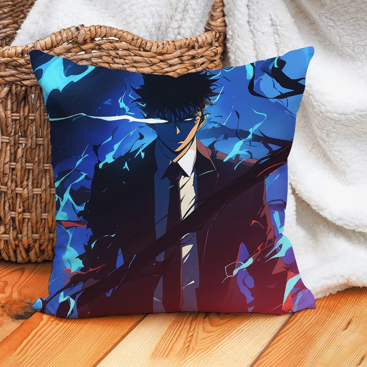 Housse De Coussin Solo Leveling Sung Jin Woo Costume